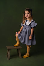 Cargar imagen en el visor de la galería, Vestido Mora Azul - 6 años