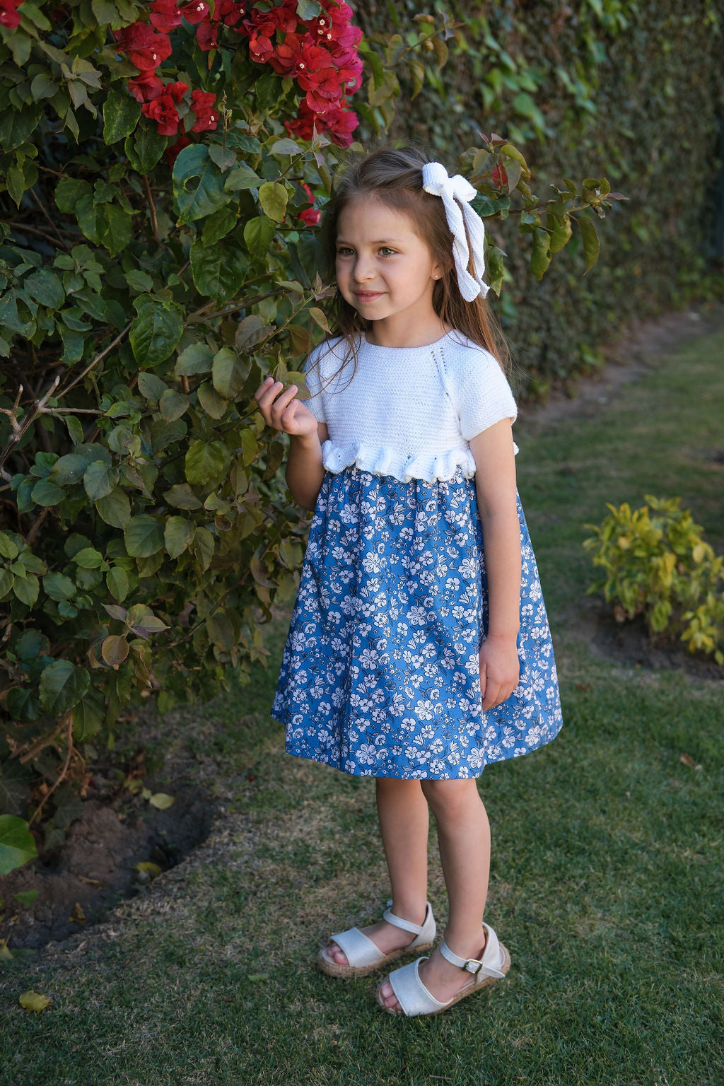 Vestido Creta tejido - 12 m y 4-5 años