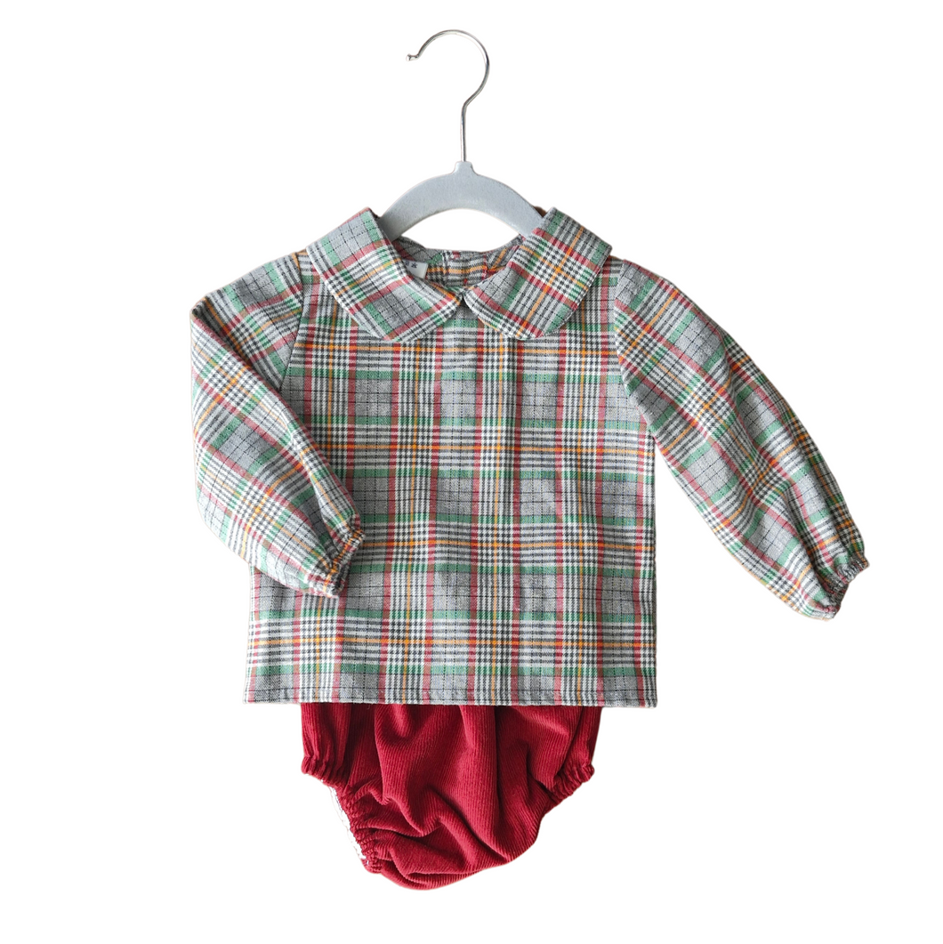 Conjunto Kiev bebé niño- 3 y 6 meses