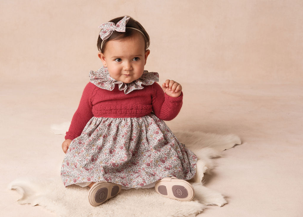 Vestido tejido Bariloche - 3 y 12 m